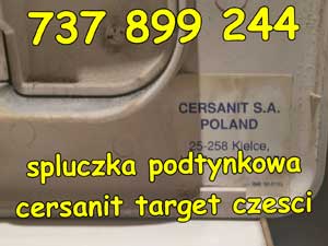 spluczka podtynkowa cersanit target czesci
